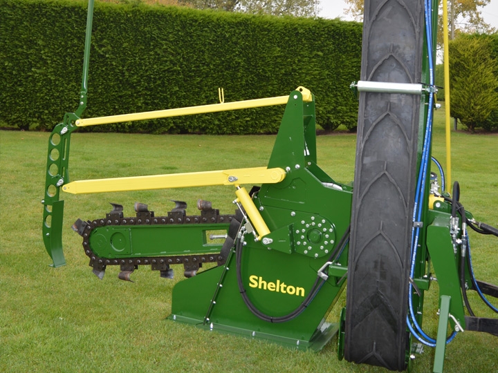 Chain Trencher CT100 by Shelton Drainage